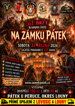 výstava strašidel na zámku